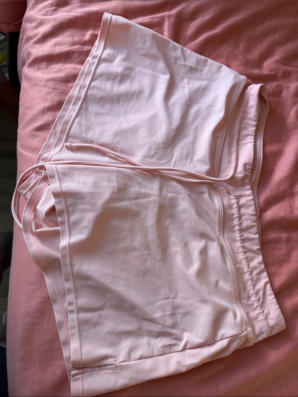 Swimsuit shorts beige pink soft pink Large